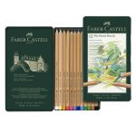 FABER-CASTELL Crayons de couleur PITT PASTELL, étui de 36 en