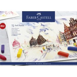 FABER-CASTELL Pastel tendre CREATIVE STUDIO, étui de 72