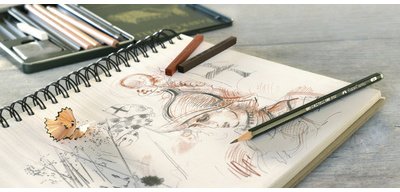 FABER-CASTELL Craie pour artistes PITT
