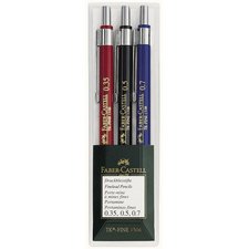 FABER-CASTELL Porte-mines TK-FINE 1306, étui de 3