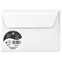 Clairefontaine kraft pollen envelopes c6 x20 - white