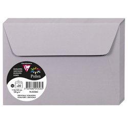Clairefontaine kraft pollen envelopes c6 x20 - iridescent cream