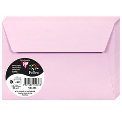 Clairefontaine kraft pollen envelopes c6 x20 - leaf bud green