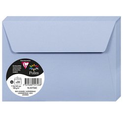 Clairefontaine kraft pollen envelopes c6 x20 - intensive red
