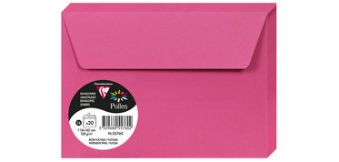 C6-Umschläge, Fuchsia-Rosa