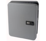 Armoire à clés pour 36 clés, gris foncé