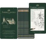 FABER-CASTELL Crayon CASTELL 9000, kit Art de 12