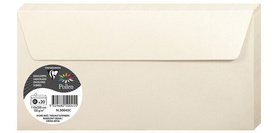 DL-Umschläge, irisierendes Elfenbein