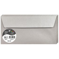 Clairefontaine pollen envelopes, dl - silver