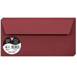 Clairefontaine pollen envelopes, dl - burgundy