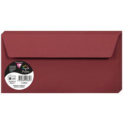 Clairefontaine pollen envelopes, dl - burgundy
