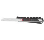 Cutter 2-en-1, lame: 9 mm, noir/rouge