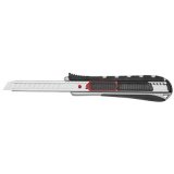 Cutter 2-en-1, lame: 9 mm, noir/rouge