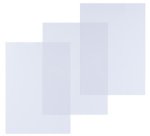 Plats de couverture, A3, PVC, 0,30 mm, transparent