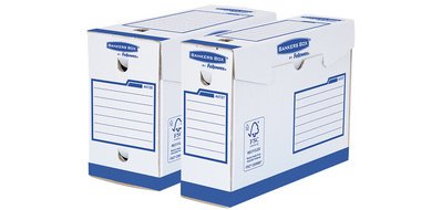BANKERS BOX Basic Boîte d'archives Heavy Duty A4+