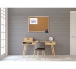 Tableau en liège U-Act! Line, 800 x 600 mm, marron