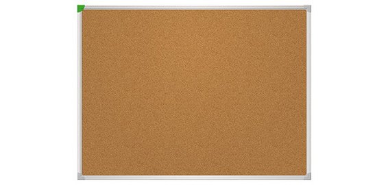 Tableau en liège U-Act! Line, 800 x 600 mm, marron