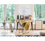 Tableau mural blanc U-Act! Line, laqué, 800 x 600 mm