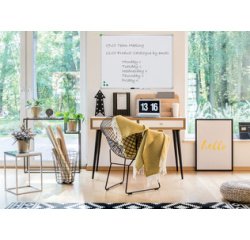 Tableau blanc magnétique U-Act! Line, laqué