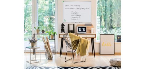 Tableau blanc magnétique U-Act! Line, laqué