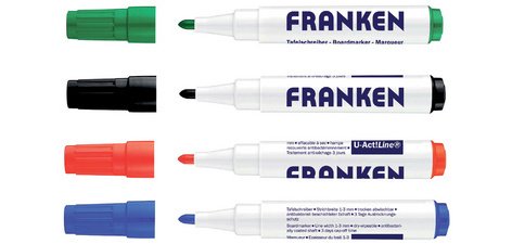 Marqueur pour tableau blanc U-ACT! Line, assorti