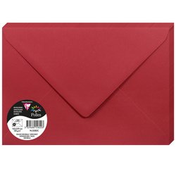 Enveloppes C5, bordeaux
