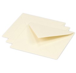 Pollen envelopes 120gsm x20, 120x120 - white