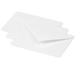 Enveloppes 75 x 100 mm, blanc irisé