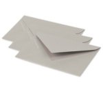Envelopes 75 x 100 mm, silver