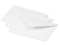 Umschlag Pollen Mini 75x100mm 120g 20 Stück - Weiß