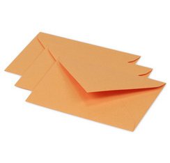 Clairefontaine pollen envelopes 120g x20, 75x100 - pale orange