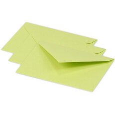 Clairefontaine pollen envelopes 120g x20, 75x100 - leaf bud green