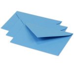 Envelopes 75 x 100 mm, turquoise