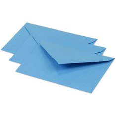 Clairefontaine pollen envelopes 120g x20, 75x100 - turquoise