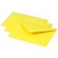 Enveloppes 75 x 100 mm,jaune soleil