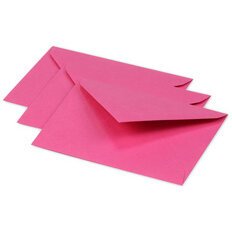 Enveloppes 75 x 100 mm, fuchsia