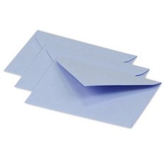Clairefontaine pollen envelopes 120g x20, 75x100 - lavander blue