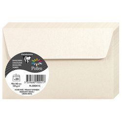 Pollen kraft envelopes 90x140, 120g - iridescent cream