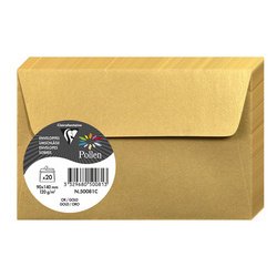 Pollen kraft envelopes 90x140, 120g - white