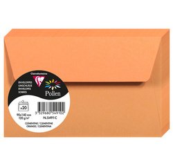 Enveloppen 90 x 140 mm koalagrijs