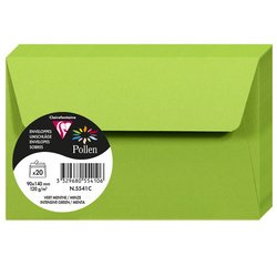 Enveloppen 90 x 140 mm turkoois