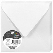 Clairefontaine pollen iridescent envelopes 120g x20, 140x140 - black