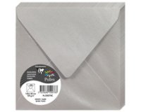 Enveloppen 140 mm zilver
