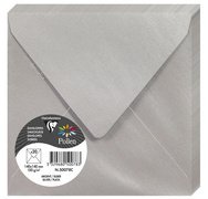 Enveloppen 140 mm zilver