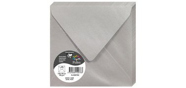 Enveloppes 140 mm, argent