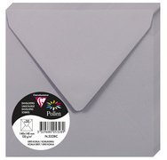 Clairefontaine pollen iridescent envelopes 120g x20, 140x140 - white