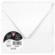 Clairefontaine pollen iridescent envelopes 120g x20, 140x140 - ivory