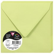 Enveloppen 140 mm muntgroen