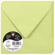 Enveloppes 140 mm, vert menthe