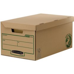 BANKERS BOX EARTH archival box with lid